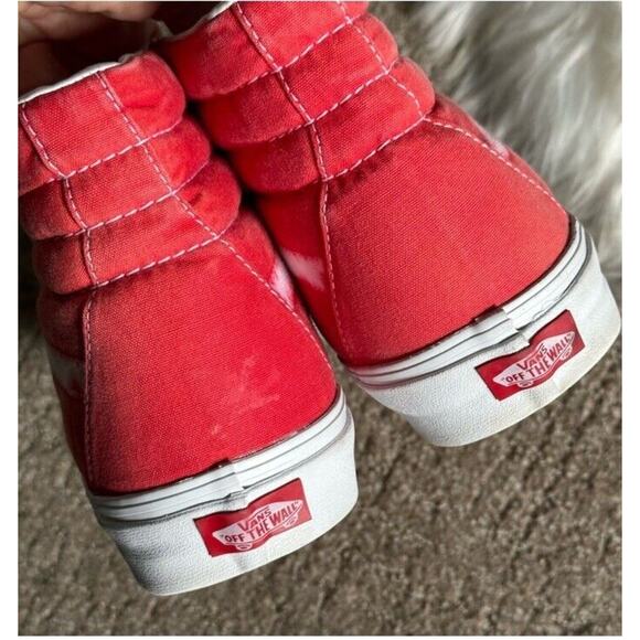 Vans Authentic Red Custom Dip - Picture 4 of 11